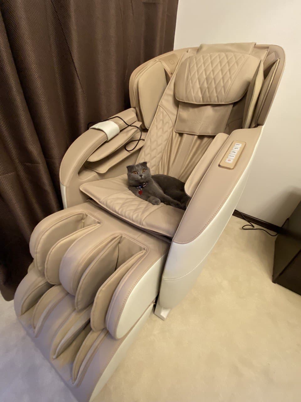 Доставка массажного кресла iMassage Zero Gravity Beige