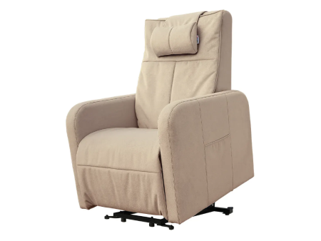 Кресло реклайнер с электроприводом FUJIMO E-COMFORT CHAIR F3005 FEW Ваниль (Sakura 4)